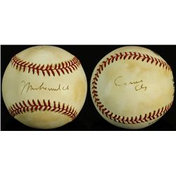 Muhammad Ali Signed ONL Baseball Inscribed "Cassius Clay" (JSA LOA)