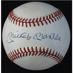 Mickey Mantle Signed OAL Baseball (JSA LOA)