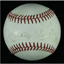 Mickey Mantle Signed OAL Baseball (JSA LOA)