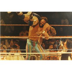 Randy "Macho Man" Savage Signed 20x30 Photo (JSA LOA)