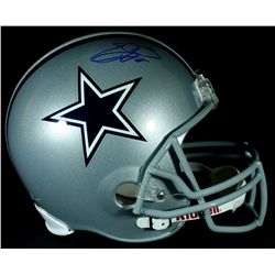 Emmitt Smith Signed Cowboys Full-Size Helmet (JSA COA)
