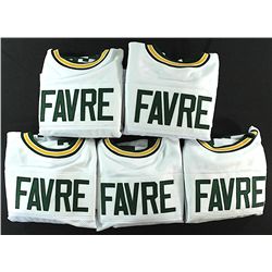 Lot of (5) Brett Favre Signed Packers Jerseys (Favre COA)
