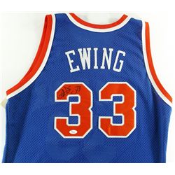 Patrick Ewing Signed Knicks Jersey (JSA LOA)