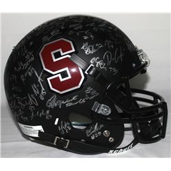 2013 Stanford Cardinals Full-Size Team Helmet Signed by (50+) with Kevin Hogan, David Shaw, Tyler Ga