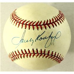 Sandy Koufax Signed ONL Baseball (JSA LOA)
