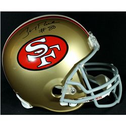 Jerry Rice Signed 49ers Full-Size Helmet (JSA COA)
