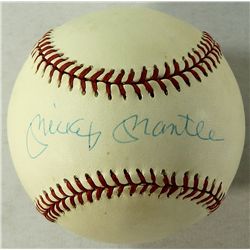Mickey Mantle Signed OAL Baseball (JSA LOA)