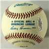 Image 2 : Mickey Mantle Signed OAL Baseball (JSA LOA)
