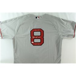 Carl Yastrzemski Signed Red Sox Jersey Inscribed "TC 67" & "HOF 89" (JSA LOA)