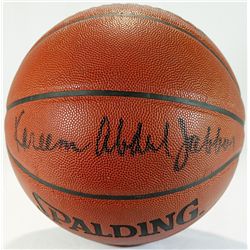 Kareem Abdul-Jabbar Signed Spalding NBA Basketball (JSA COA)