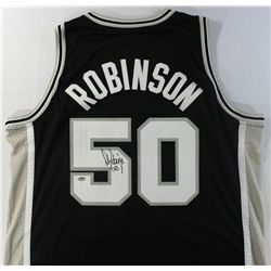 David Robinson Signed Spurs Jersey (Schwartz COA)