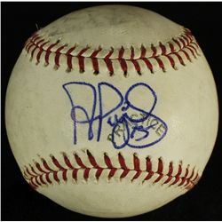 Albert Pujols Signed OML Baseball (Celebz COA)