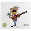 Image 2 : Chuck Jones Signed Warner Bros. "Sound Please" Daffy Duck Limited Edition Hand-Painted Animation Cel