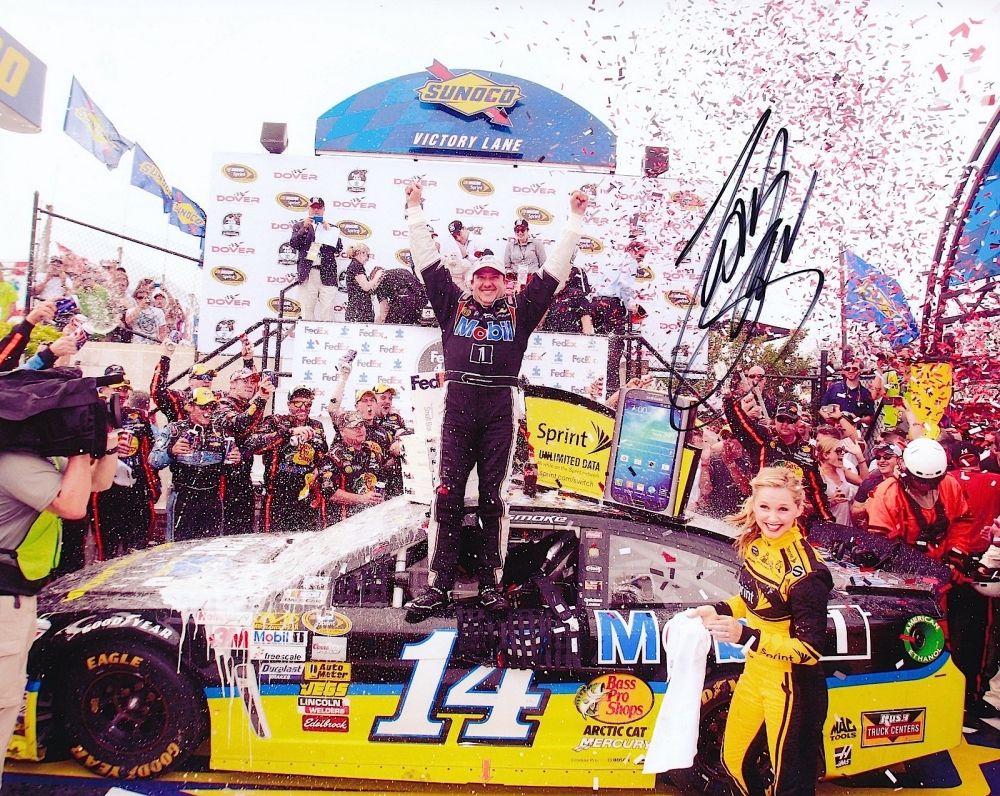 Photo Dédicacée Tony Stewart - 8x10, Signature Authentique, NASCAR - Avec LOA