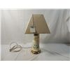 Image 1 : PORCELAIN LAMP WITH SHADE