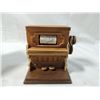 Image 1 : WOODEN PLAYER PIANO MUSIC BOX