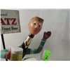 Image 2 : VINTAGE BLATZ BEER SIGN STATUE SKATER