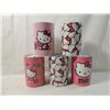 Image 2 : LOT 5 HELLO KITTY TIN COIN BANKS ASSORTED