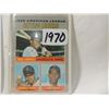 Image 3 : LOT 2 1970 LEAGUE LEADERS BASEBALL CARDS