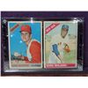 Image 1 : 1966 TOPPS 2 CARDS BASEBALL HOWSER & WILSON