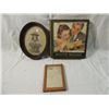 Image 1 : LOT 3 VINTAGE PICTURE FRAMES