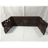 Image 1 : WOODEN CARVED BOOK RACK.