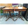 Image 1 : ANTIQUE PAIR SIDE TABLES
