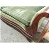 Image 3 : VICTORIAN GREEN VELVET PARLOR SOFA