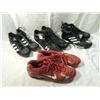 Image 1 : LOT 4 MENS BASEBALL CLEATS