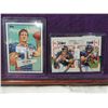 Image 1 : LOT 2 TIM TEBOW FOOTBALL PLAYER CARDS