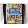 Image 1 : HALL OF FAME BASEBALL CARDS IN BOOK