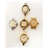 Image 1 : LOT OF 5 VINTAGE LADIES WRISTWATCHES - NO BANDS