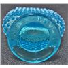Image 3 : VINTAGE FENTON HOBNAIL BLUE OPALESCENT GLASS FAN VASE