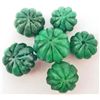 Image 1 : LOT OF 108.4 CTS. OF CARVED GREEN EMERALDS