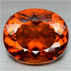 35.37 CT GOLDEN ORANGE BRAZILIAN CITRINE