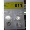 Image 2 : 4 x .999 solid silver collector rounds