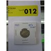 Image 2 : 1933 New Zealand silver coin. 50% silver