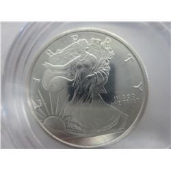 .999 pure silver collector Walking Liberty round.