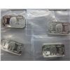Image 1 : 4 x .999 silver Panda bear bars