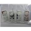Image 1 : 4 x .999 Canada Maple Leaf bars
