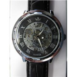 Brand new mechanical skeleton watch