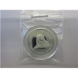 .999 silver "St. Mary Mackillop" round