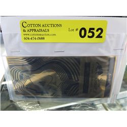.999 24KT pure gold bill