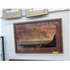 Image 1 : Framed oceanscape.