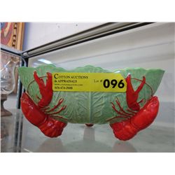 Vintage Carlton Ware lobster bowl