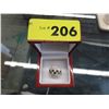 Image 2 : Sterling silver ring with 24KT gold finish.