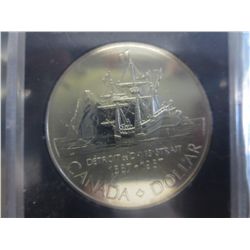 Canada Dollar, 1587-1987 "Detroit in Davis Strait"