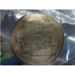 Canada 1976 Montreal Olympic Games $10 coin