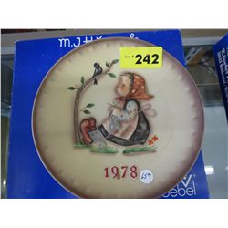 1978 Goebel-Hummel Christmas plate