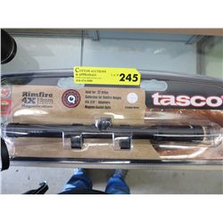 Tasco gun sight for .22 rifle